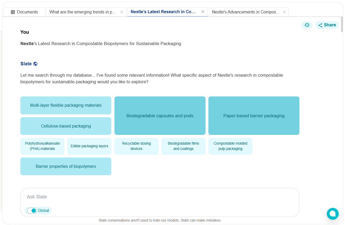 Nestle’s Latest Research in Compostable Biopolymers