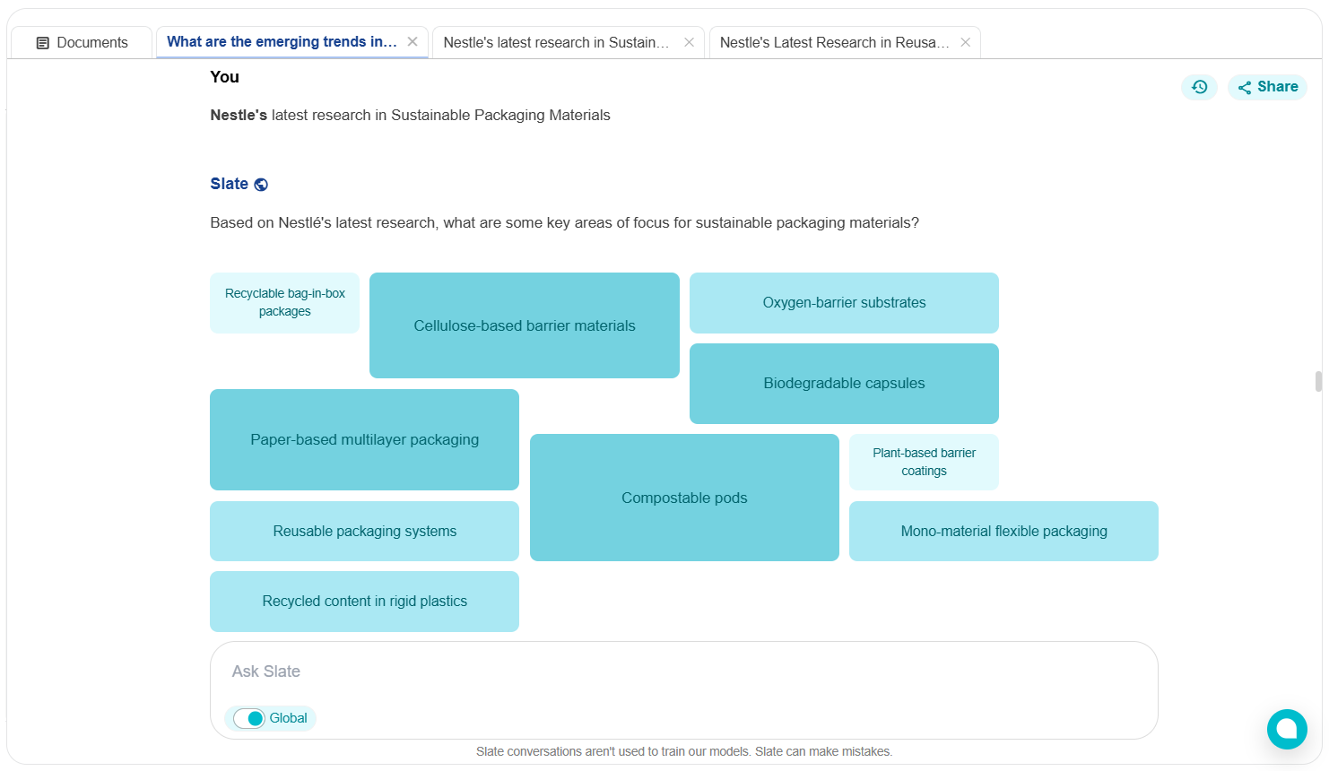Nestlé’s Strategy on Sustainable Packaging Materials