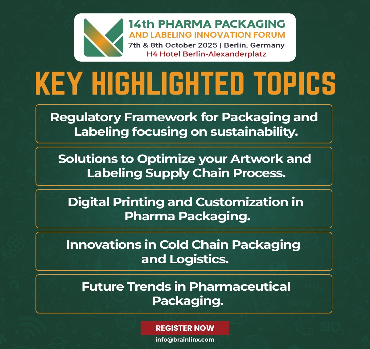 14th Pharma Packaging & Labelling Innovation Forum 2025