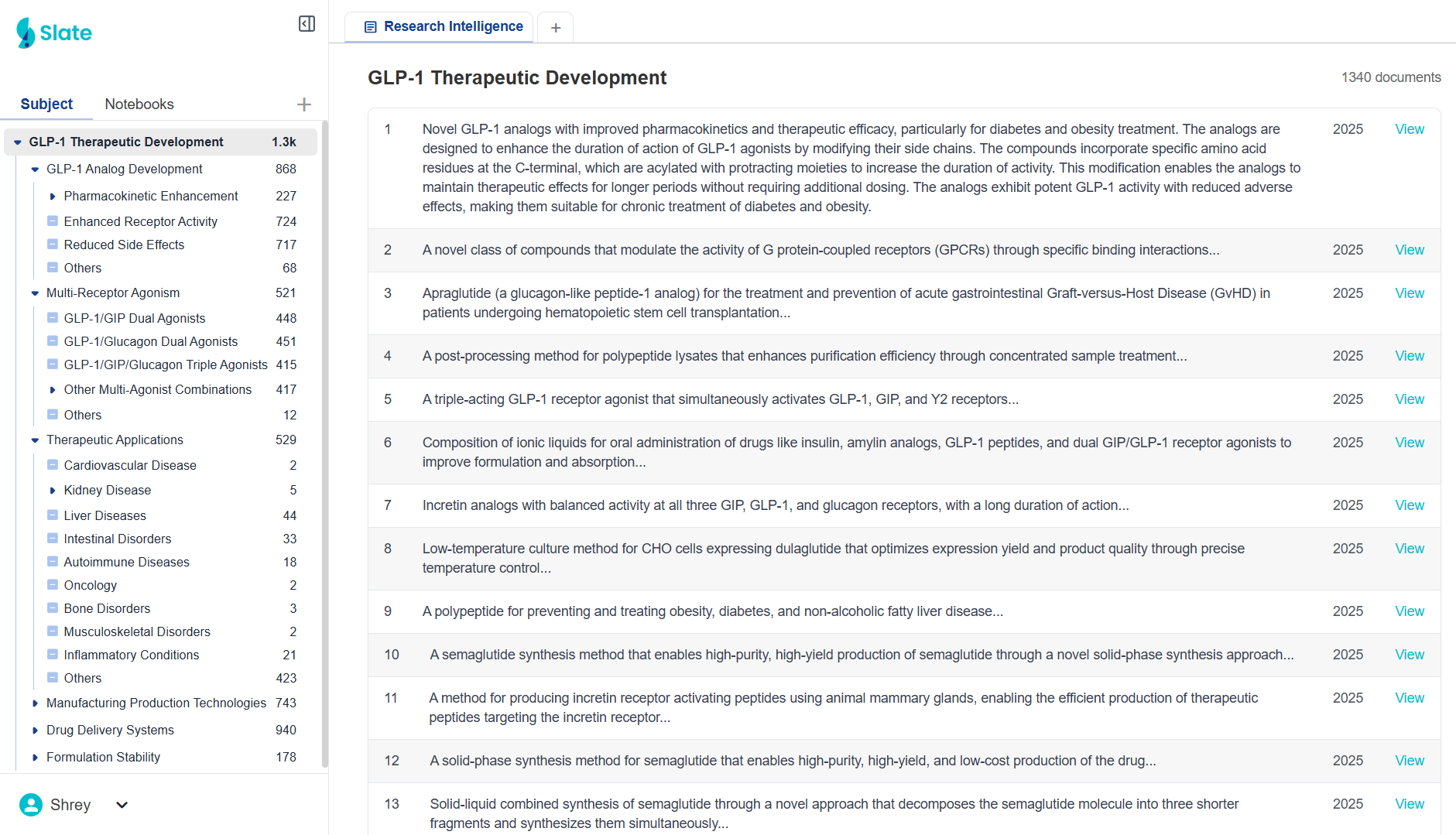 GLP-1 Centralize Knowledge Base