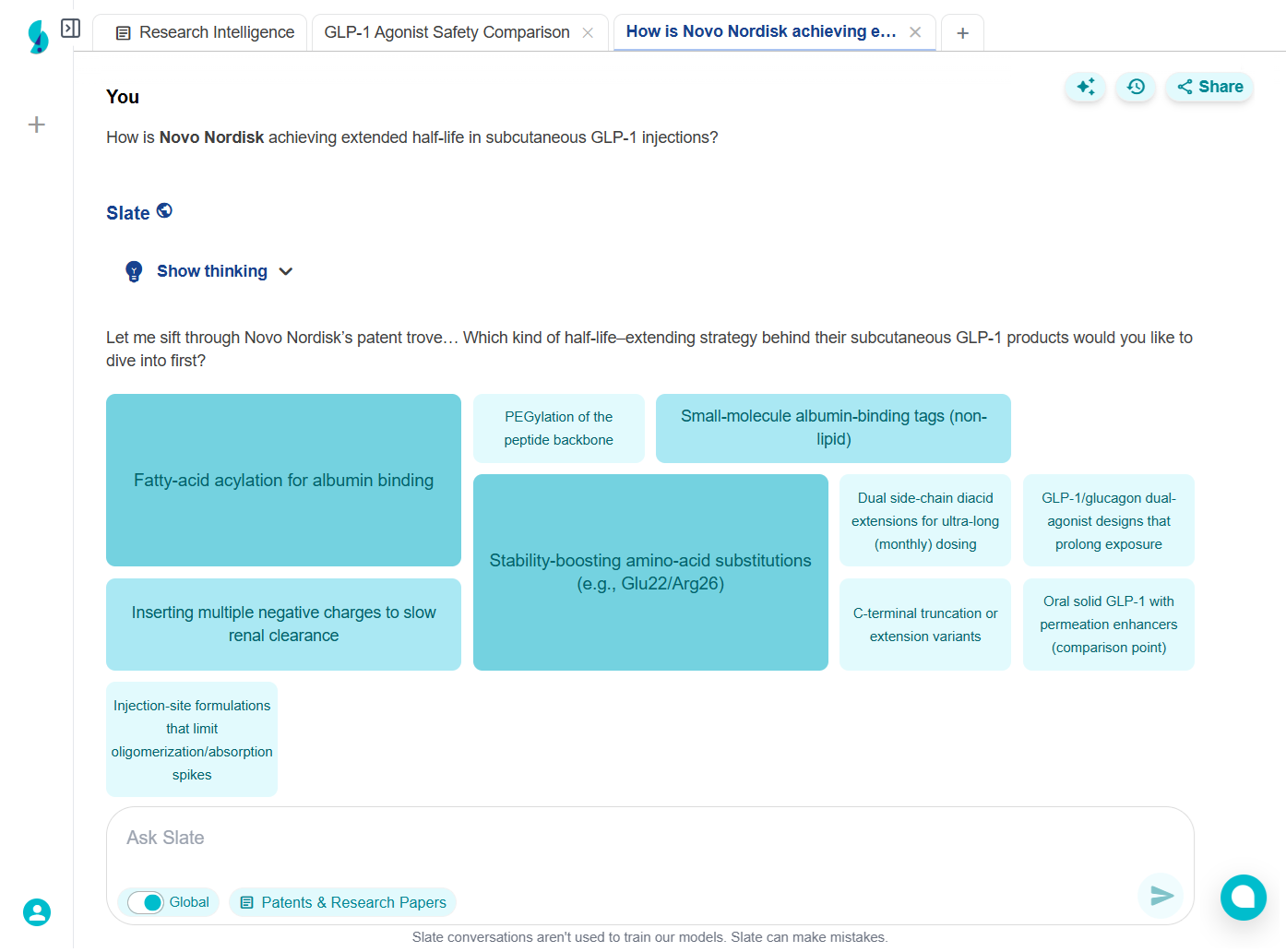 GLP-1 Competitive Intelligence